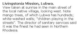 Lubwa Mission caption