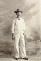 D M Brown - bricklayer, Brooklyn, New York
